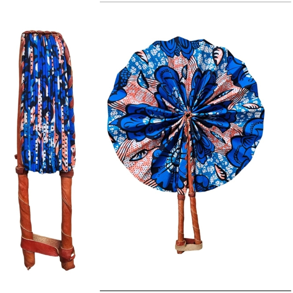 Ankara hand made fan
